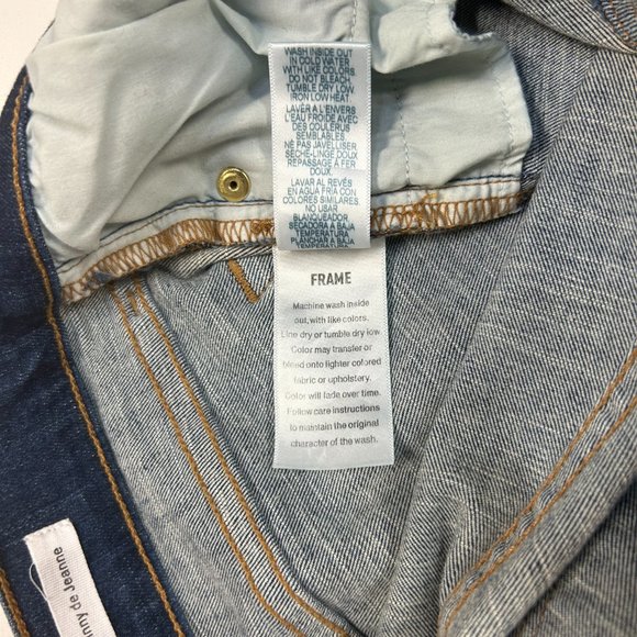 Frame Le Skinny De Jeanne Tulip Hem - Picture 4 of 4